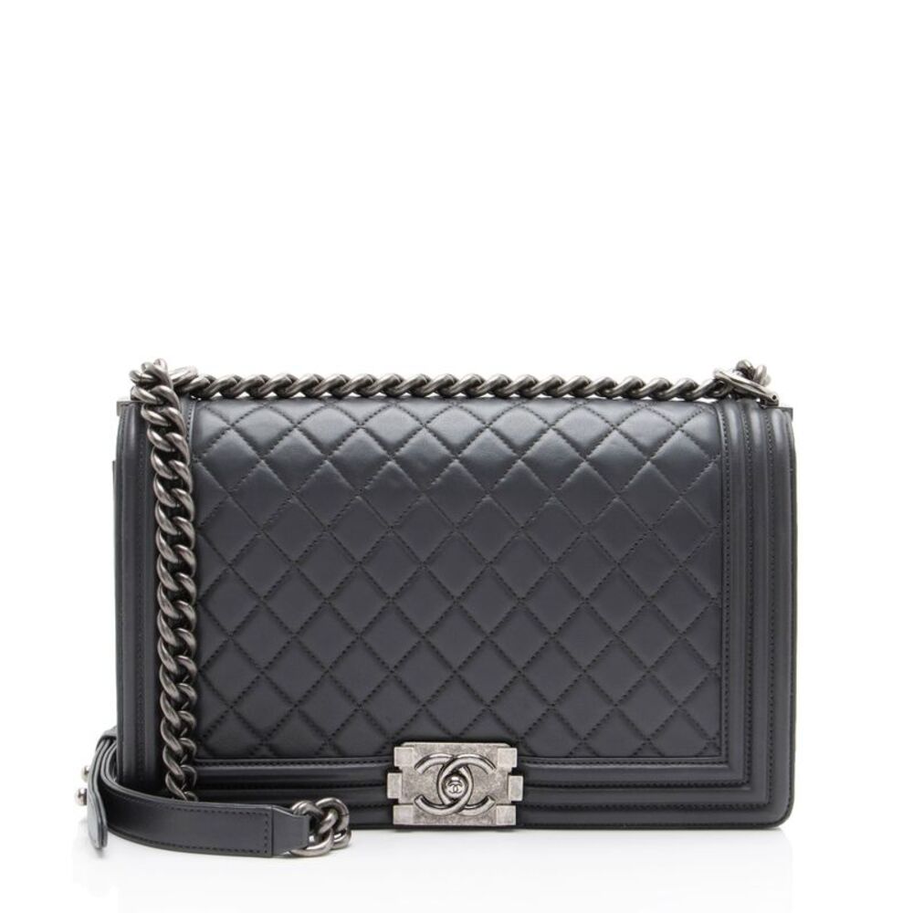 Chanel Lambskin New Medium Boy Bag